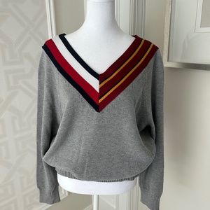 NWOT Tommy Hilfiger Collegiate Style sweater size M